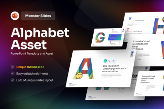 Monster Slides Alphabet Asset